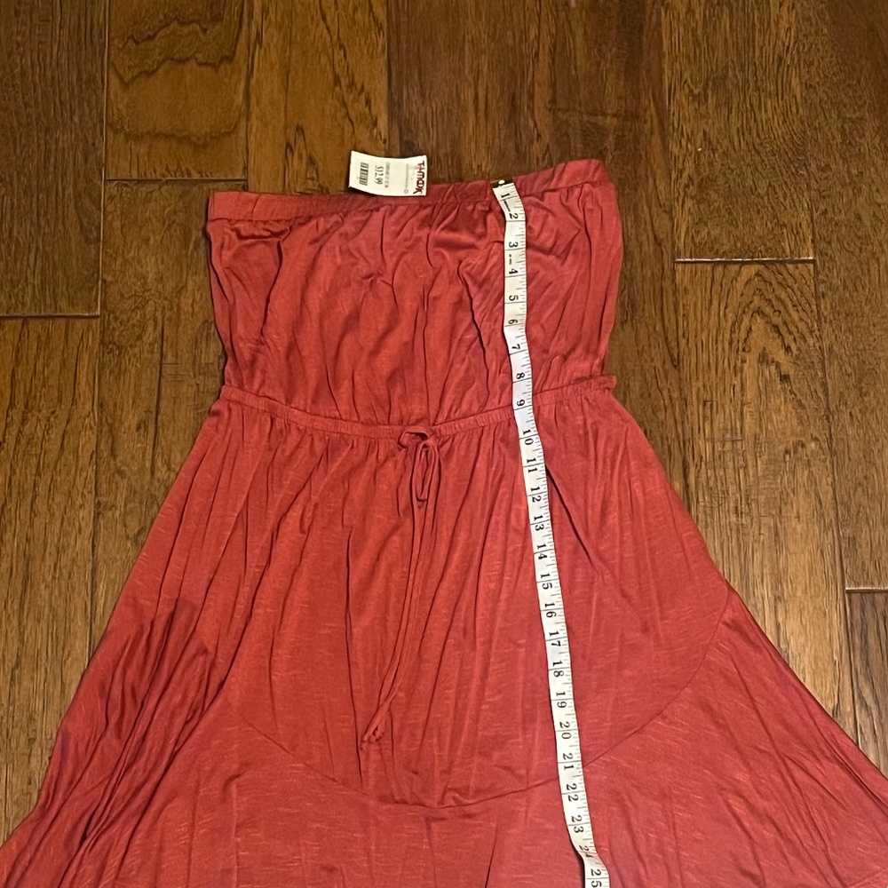 Rolla Coster Orange Tube Top Short Dress - Picture 2 of 4